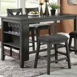 Counter Height Dining Table Set