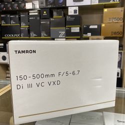 Tamron 150-500 Nikon Z Mount  Air Show Special