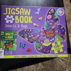 New Jigsaw And Book 150+ Puzzle 