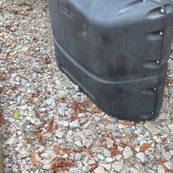 Double propane, RV, cover plastic