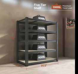 72 H Heavy Duty Metal Shelve