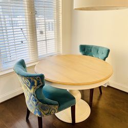 Breakfast Table And Two Free Chair Set