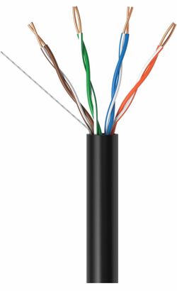 CAT5e UTP Solid 50.... (Onshielded and Shielded(UTP)Black & Gray