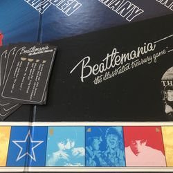 Beatlemania Trivia Game -never Played