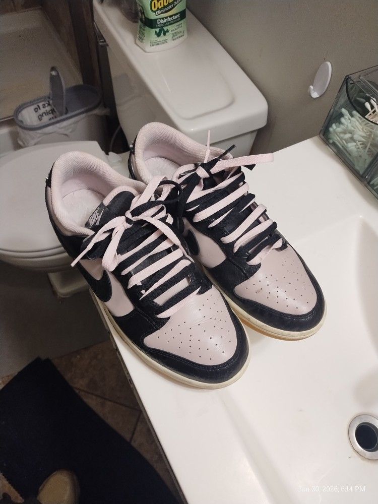 Nike dunk low retro pink foam black