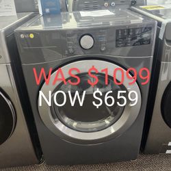 7.4 Cu. Ft. Vented Stackable Electric Dryer In Middle Black With Sensor Dry