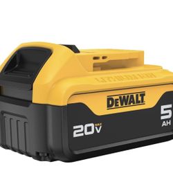 DEWALT 20V MAX* XR Battery, 5.0-Ah