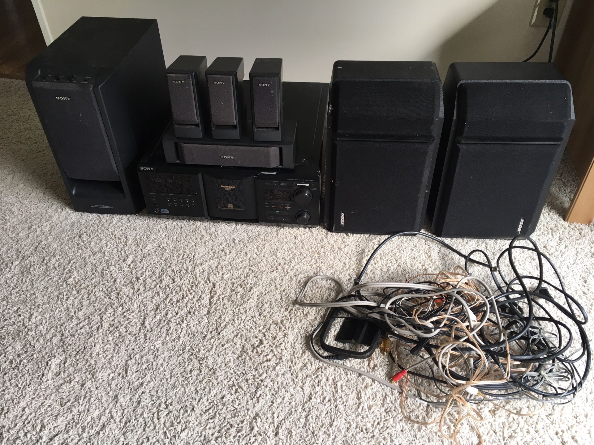 Various stereo equipment