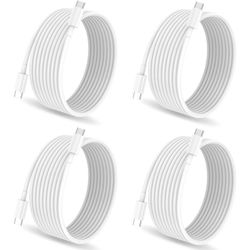 new iPhone 15 Charger Cable 60W,4Pack 6ft Apple USB C to USB C Fast Charging Cable for iPhone 15/15 Plus/15 Pro/15 Pro Max, iPad Pro/Air/Mini,MacBook