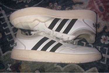 Adidas,white , first come first serve