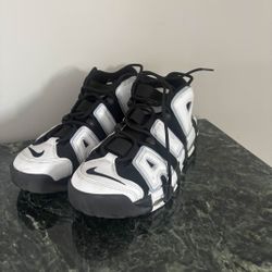 Nike Air More Uptempo "Black/White" – Men’s Size 7.5 – No Box
