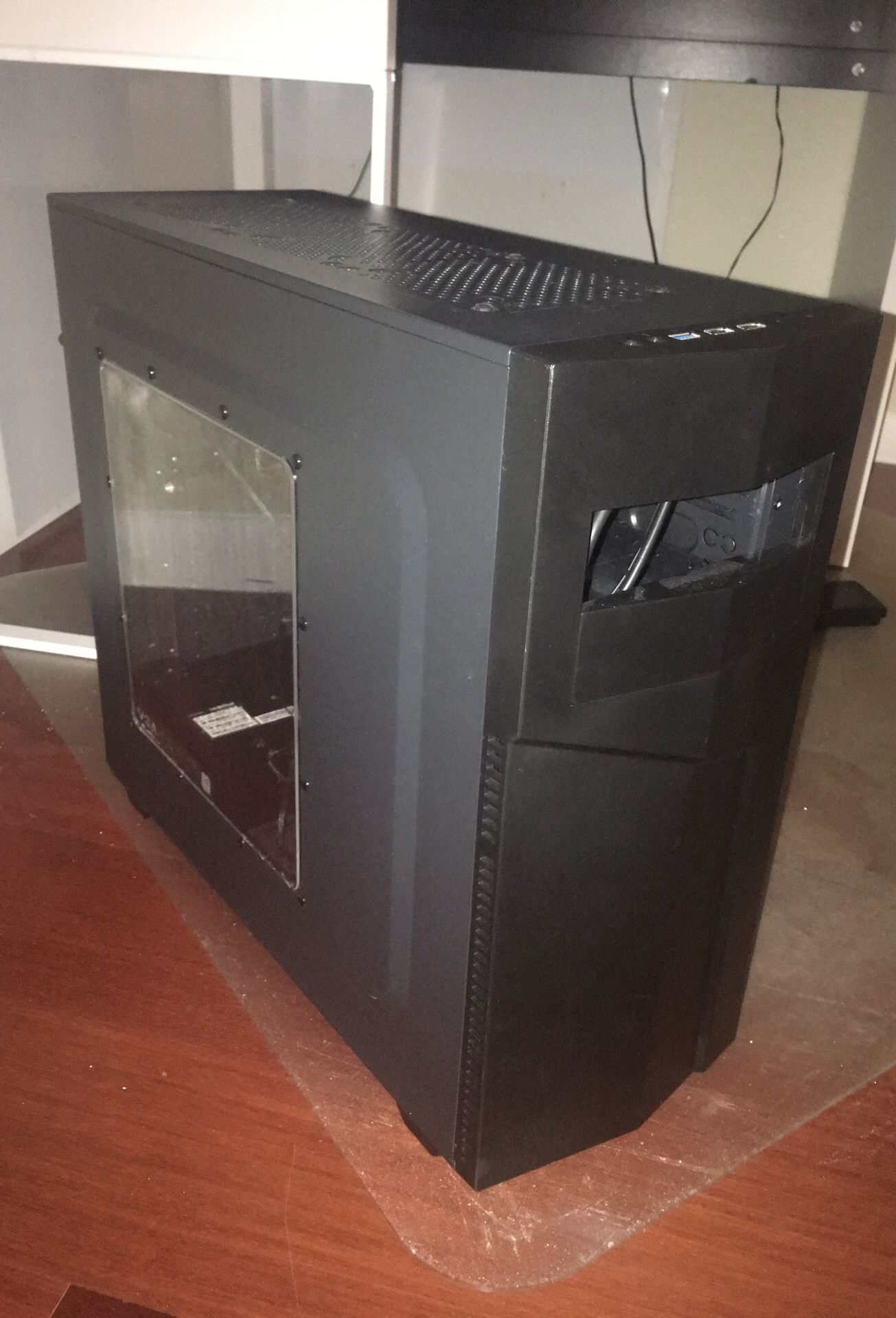 Sleek Black Case + PSU