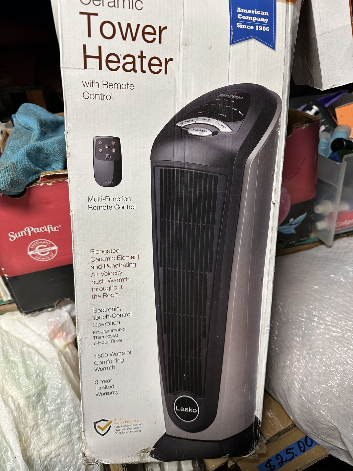 Ceramic Tower Space Heater