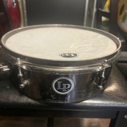 LP Drum Set Timbale 12 x 4 in. Black Nickel