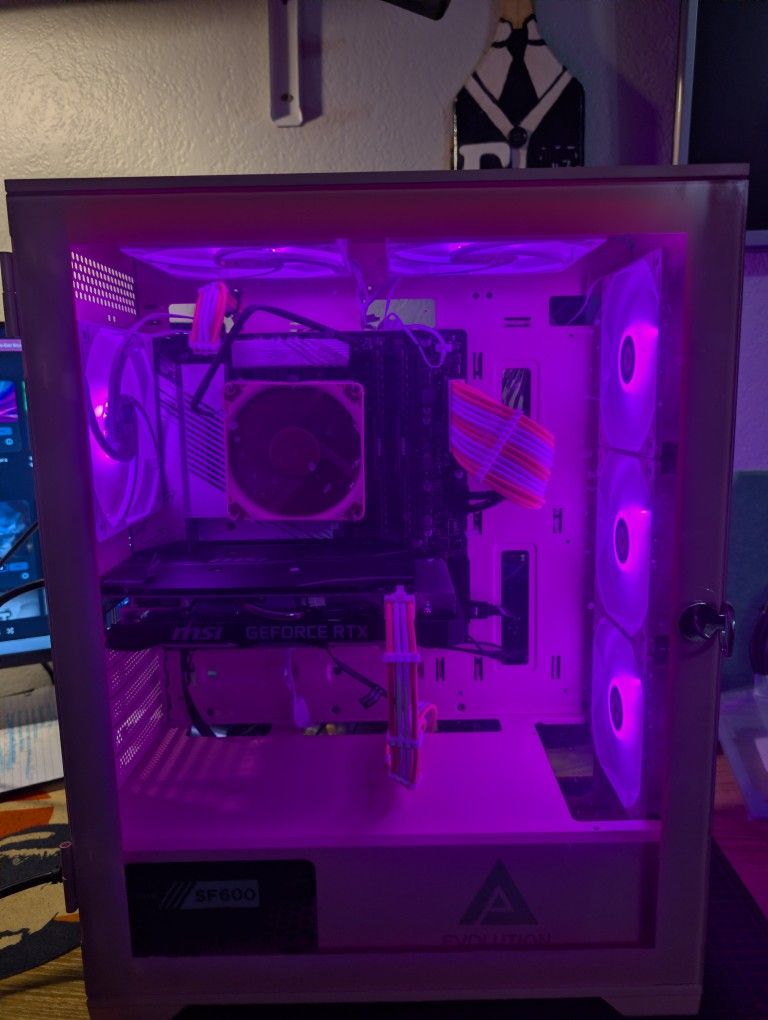 Pink Starter PC With RGB