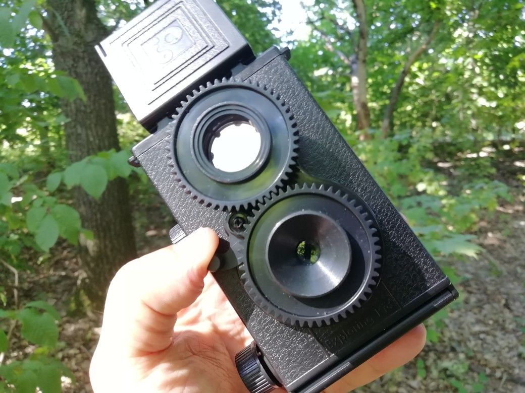 DIY SLR LOMO Konstructor photo camera kit for assembly with 35mm film NEW