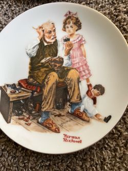 Norman Rockwell Plates