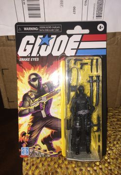 Gijoe Snake Eyes Action Figure MOC