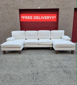 GORGEOUS U SHAPED SECTIONAL SOFA