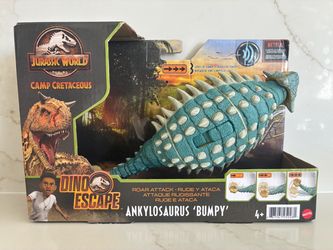 Jurassic world camp Cretaceous ankylosaurus bumpy brand new