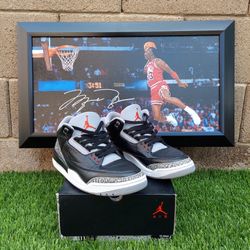 Jordan 3 Black Cement (Custom)