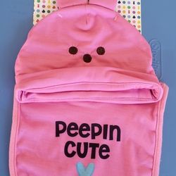 New Easter Peeps Baby Hat & Bib