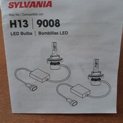 *Never Used*  Sylvania H13 9008 Led Bulbs