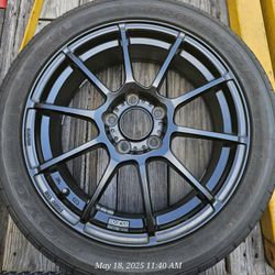Sparco Assetto Gara 17x7 +45 5x114 Rims (4) $600 OBO