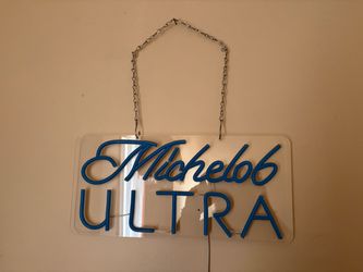 Michelob ultra led neon light