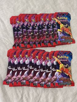 Pokemon Destined Rivals Booster Pack Sleeves