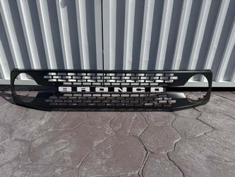 2021-2026 Ford Bronco Grille Badland Wildtrak Everglades OEM NEW