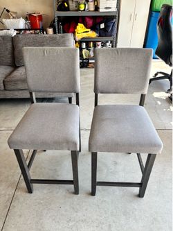 Grey Bar Stools