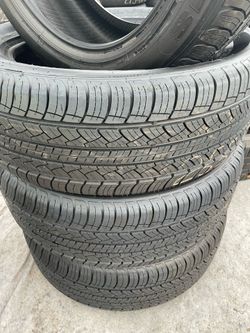 4 used tires 255/55/20 Americus recon CUV $500 for 4 tires including tax installation and balance