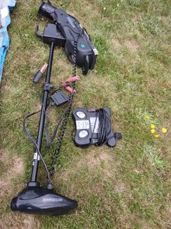 Foot pedal trolling motor