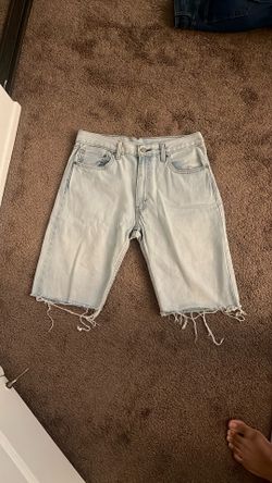 levi’s 555 jean shorts size 33 waist