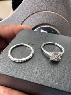 Engagement Ring And Wedding Band
