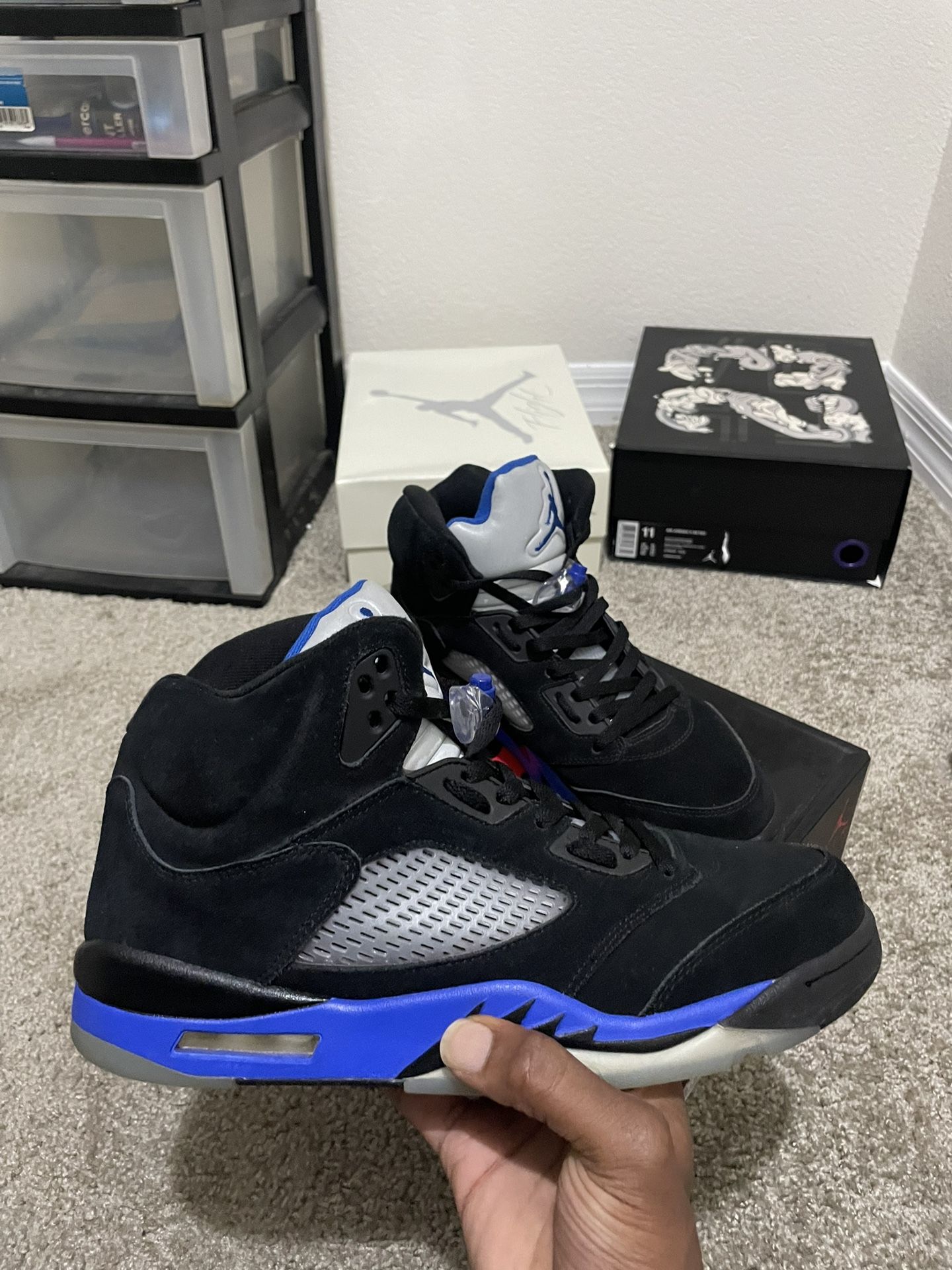 Jordan 5 Racer Blue Size 12