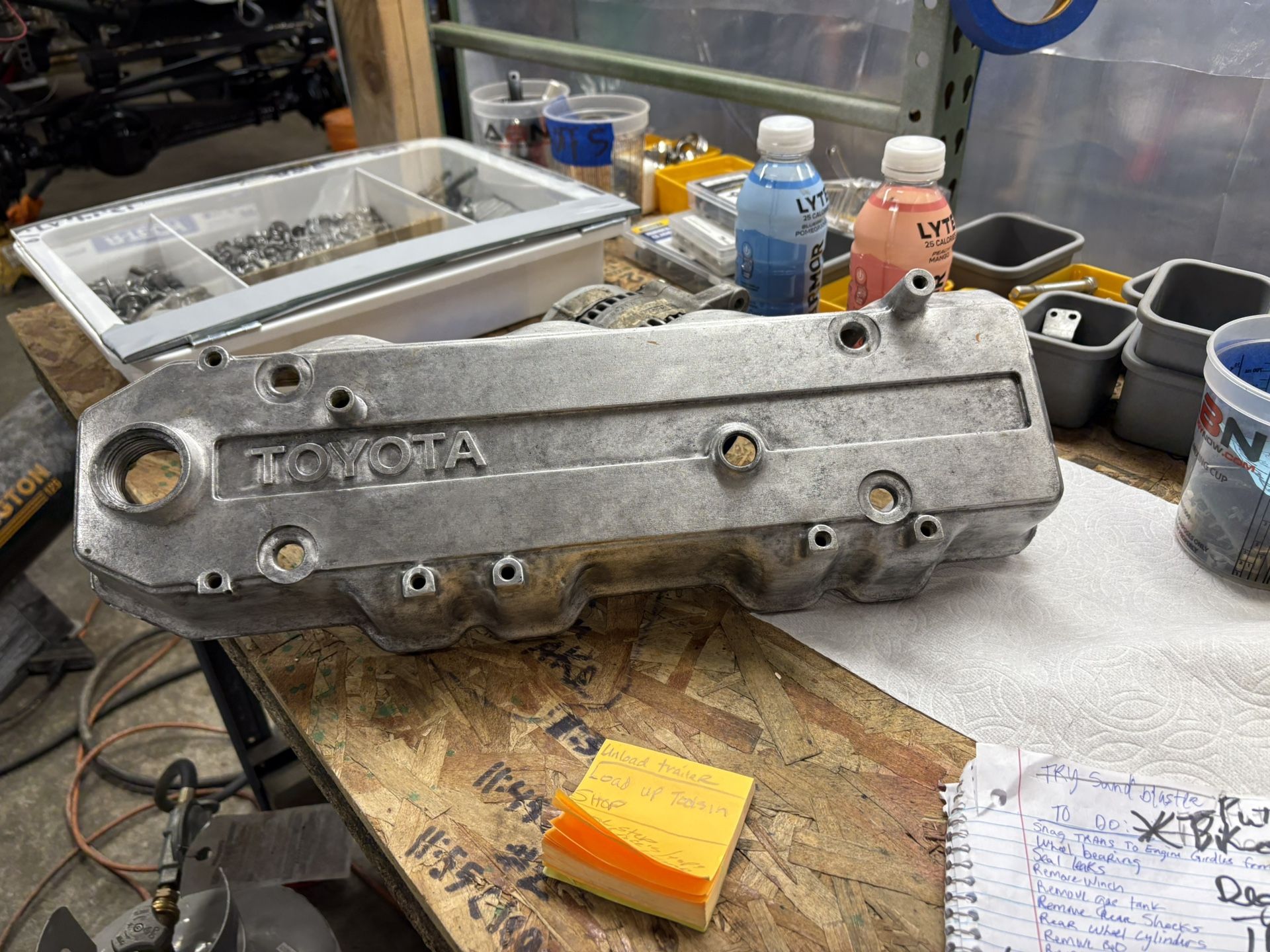 22r 22re Polished Oem Valve Cover