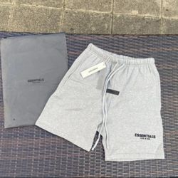 Gray Essentials Shorts Size Small