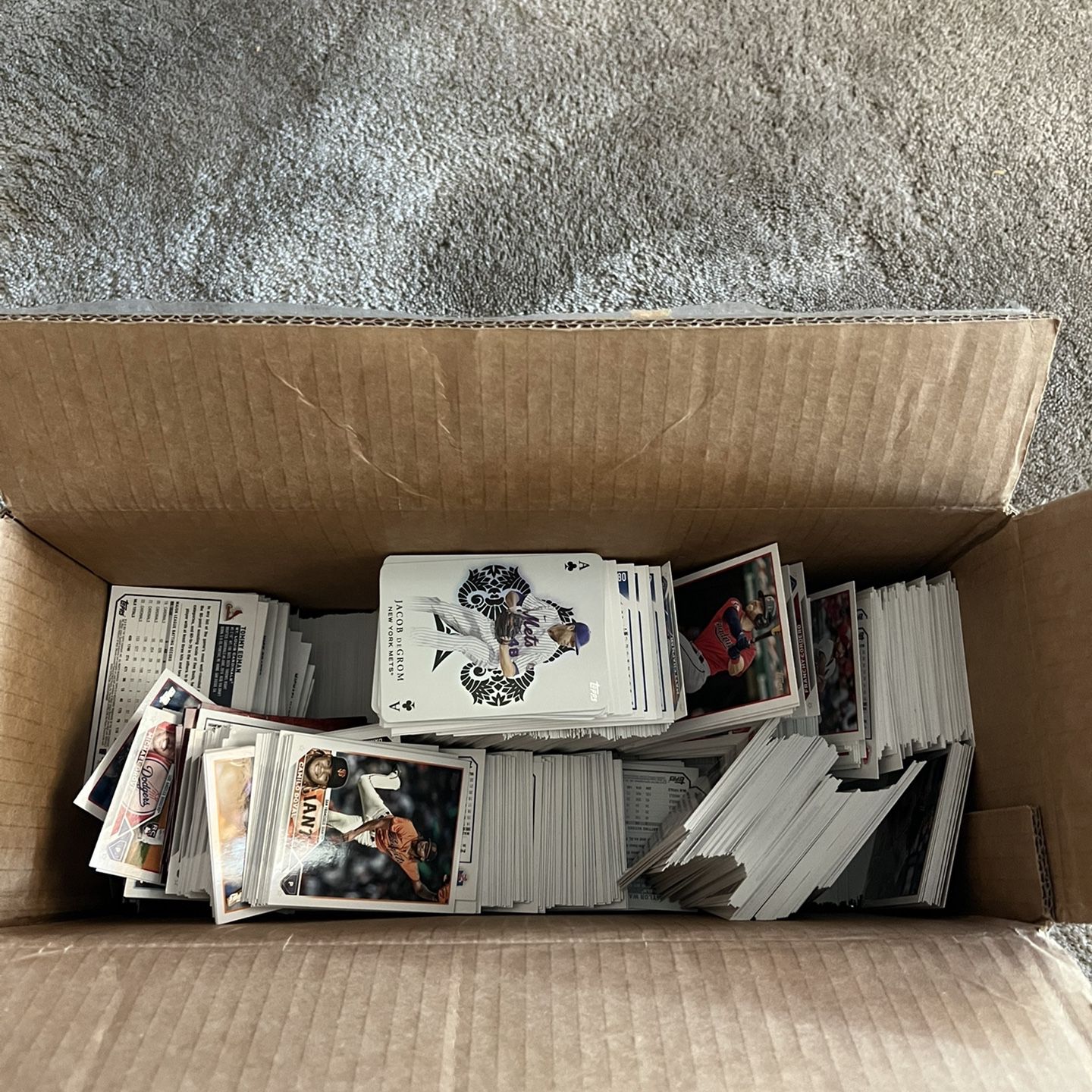 Hundreds Of 2023 Baseball Cards