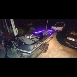 Custom Fiberglass  Electric  Bass Boat