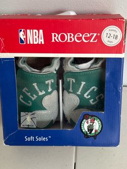 New Boston Celtics baby slip on shoes