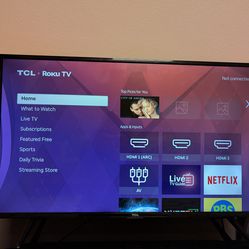 43 inch TCL TV