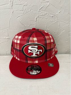 NFL new era San Francisco 49ers red 9fifty SnapBack hat