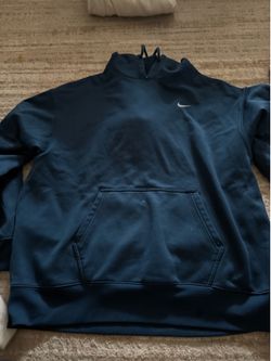 navy blue nike hoodie