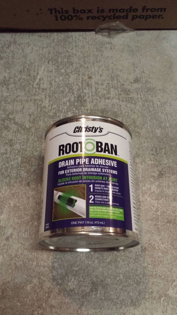 Christy's Root Ban Pipe Adhesive