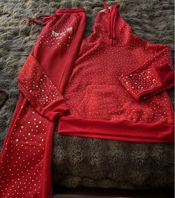 Rockstar diamond sweatsuit
