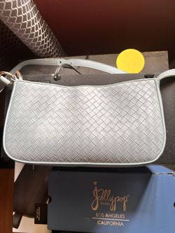 baby blue crossbody purse