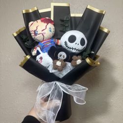 HELLO KITTY BOUQUET JACK SKELLINGTON