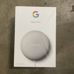 Google nest mini never opened